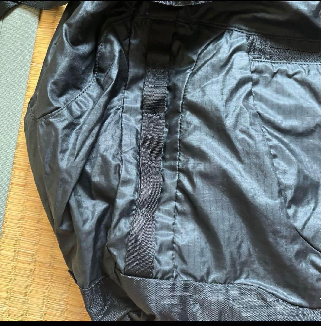 廃盤品　パタゴニア　ライトウェイト　トラベル　ダッフル　黒　旅行　パッカブル