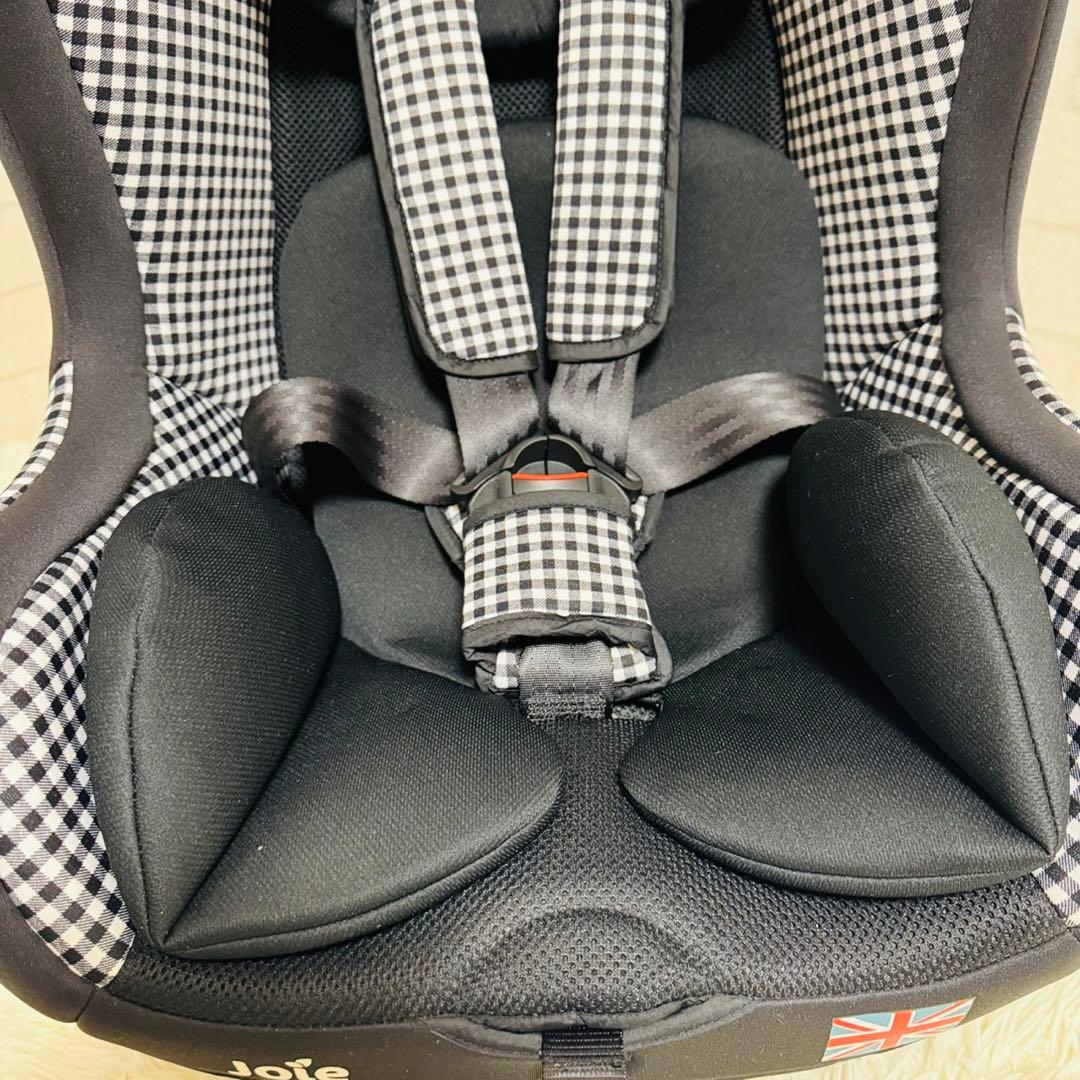 今だけ価格♪Joie Tilt 車用チャイルドシート ブラック　チェック柄