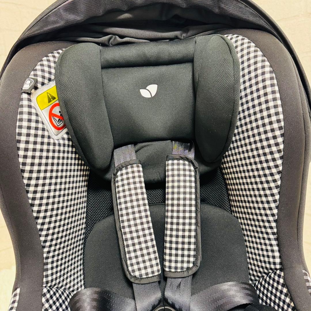 今だけ価格♪Joie Tilt 車用チャイルドシート ブラック　チェック柄