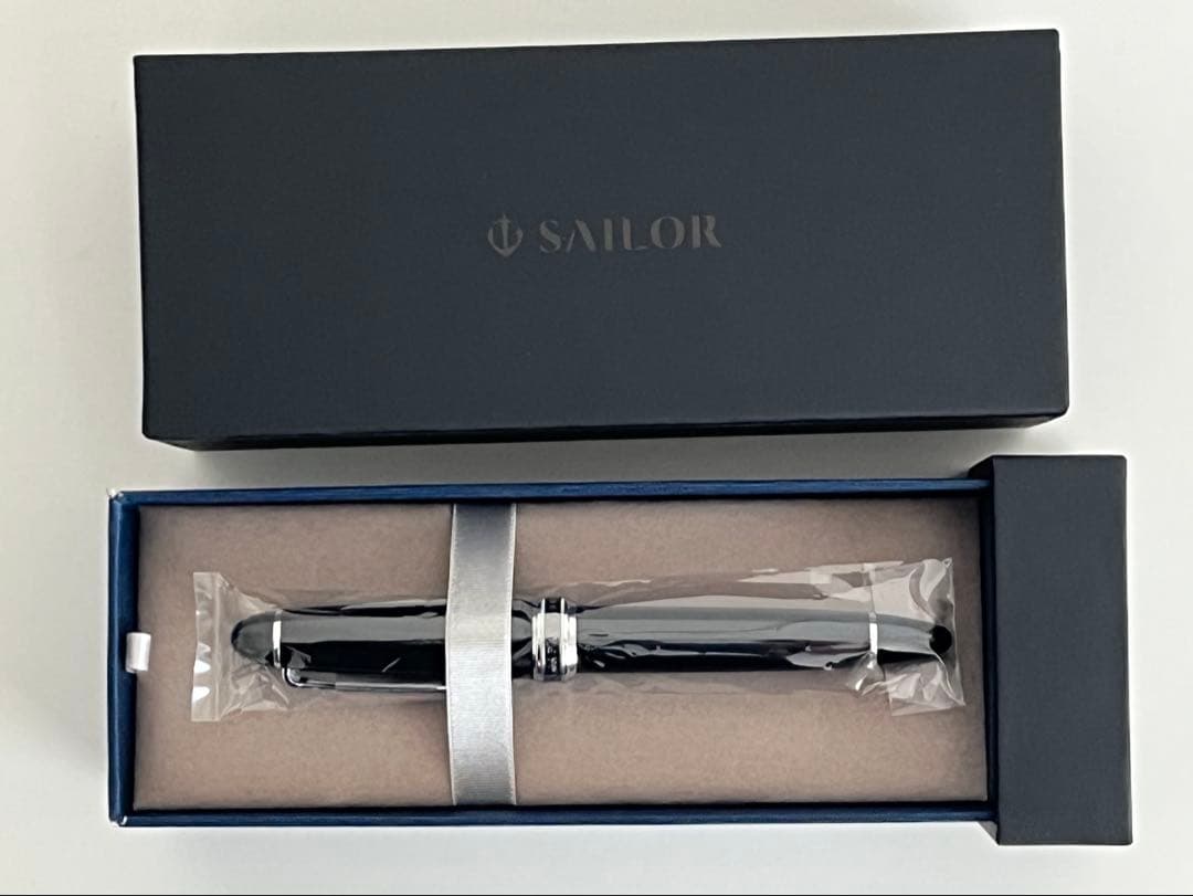 SAILOR 長刀ニブ　シルバートリム　NMF