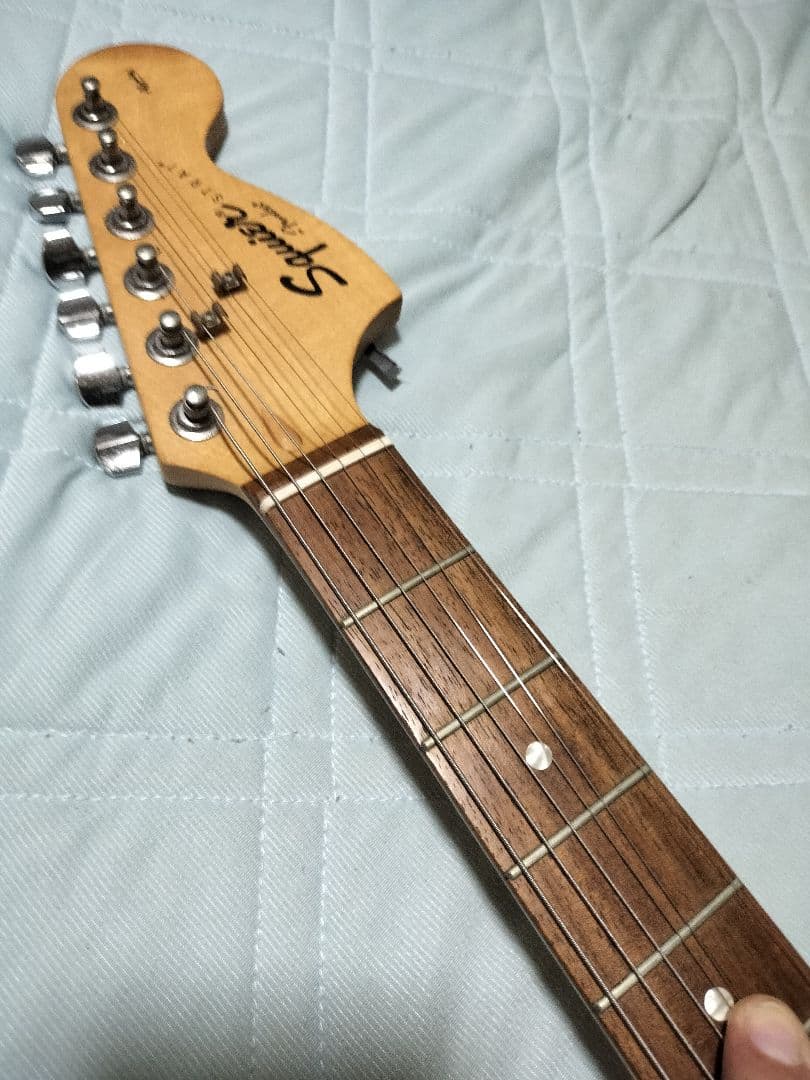 Squier スクワイヤー ストラトキャスター Affinity 青 ケース付