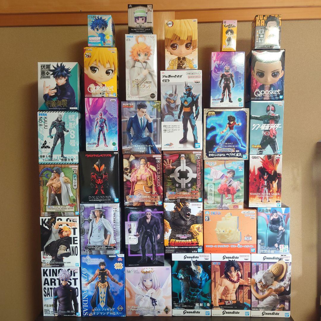 プライズ系 アニメ・マンガ フィギュア 34個 まとめ売り【全て新品未開封】