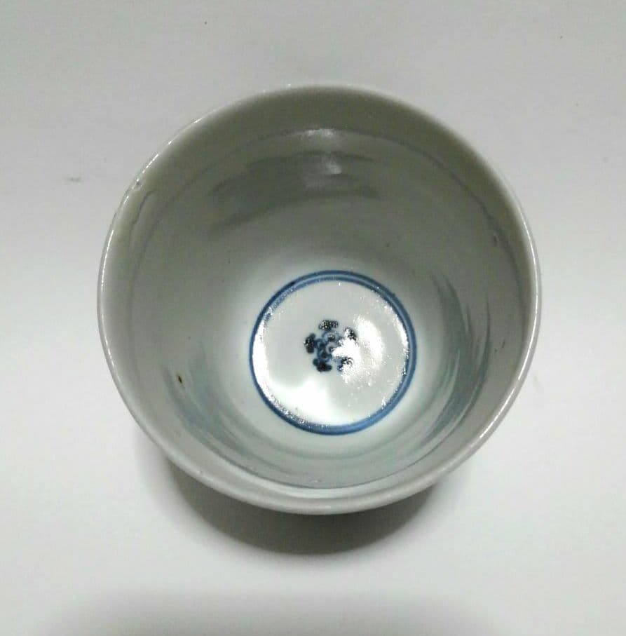 松竹梅の図　蕎麦猪口　そばちょこ