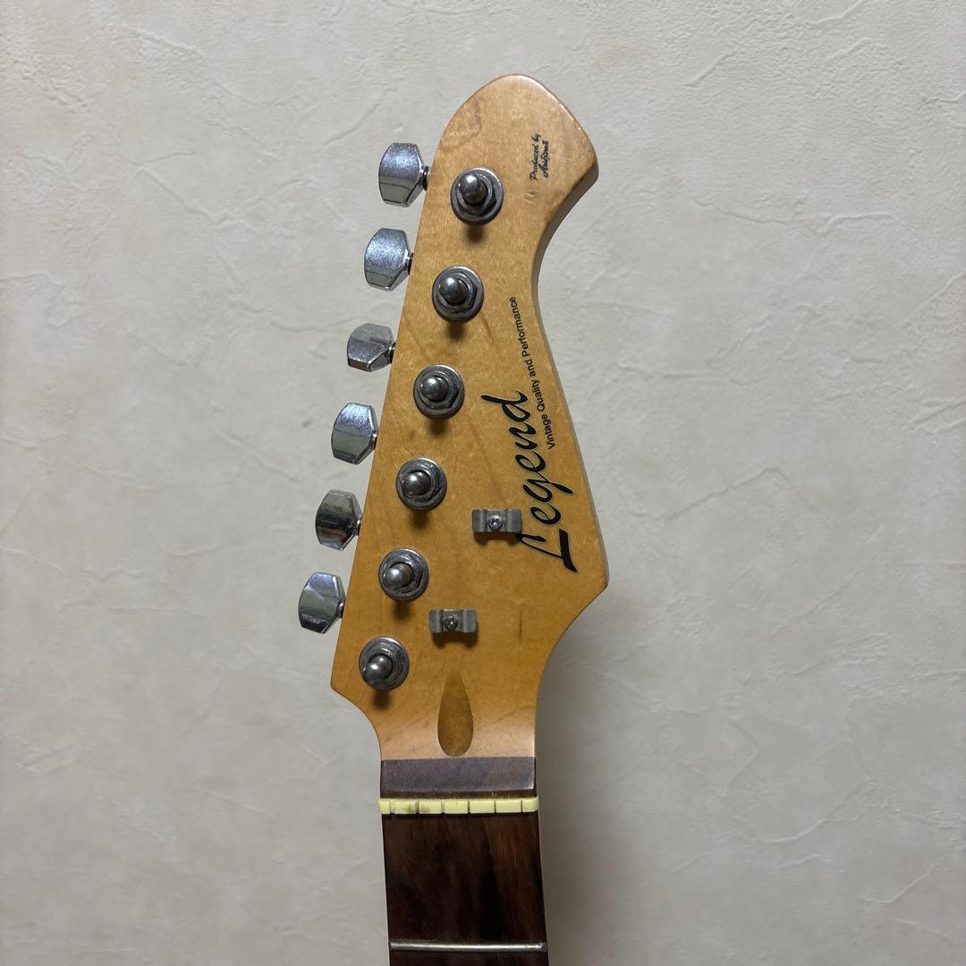 弦高低めLegend ストラトタイプ レリックギター