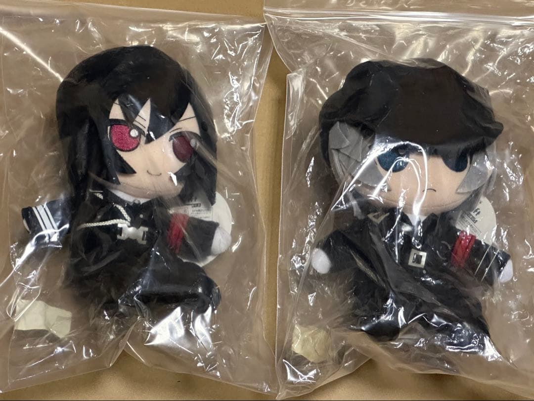 シキ＆アキラ・軍服ぬいぐるみ●咎狗の血