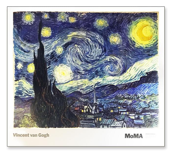 額装品/星月夜/フィンセント ファン ゴッホ/ポスター/アート/インテリア