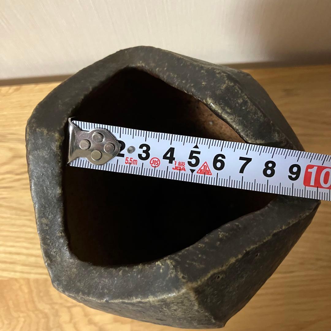 備前焼　花器　花瓶　オブジェ