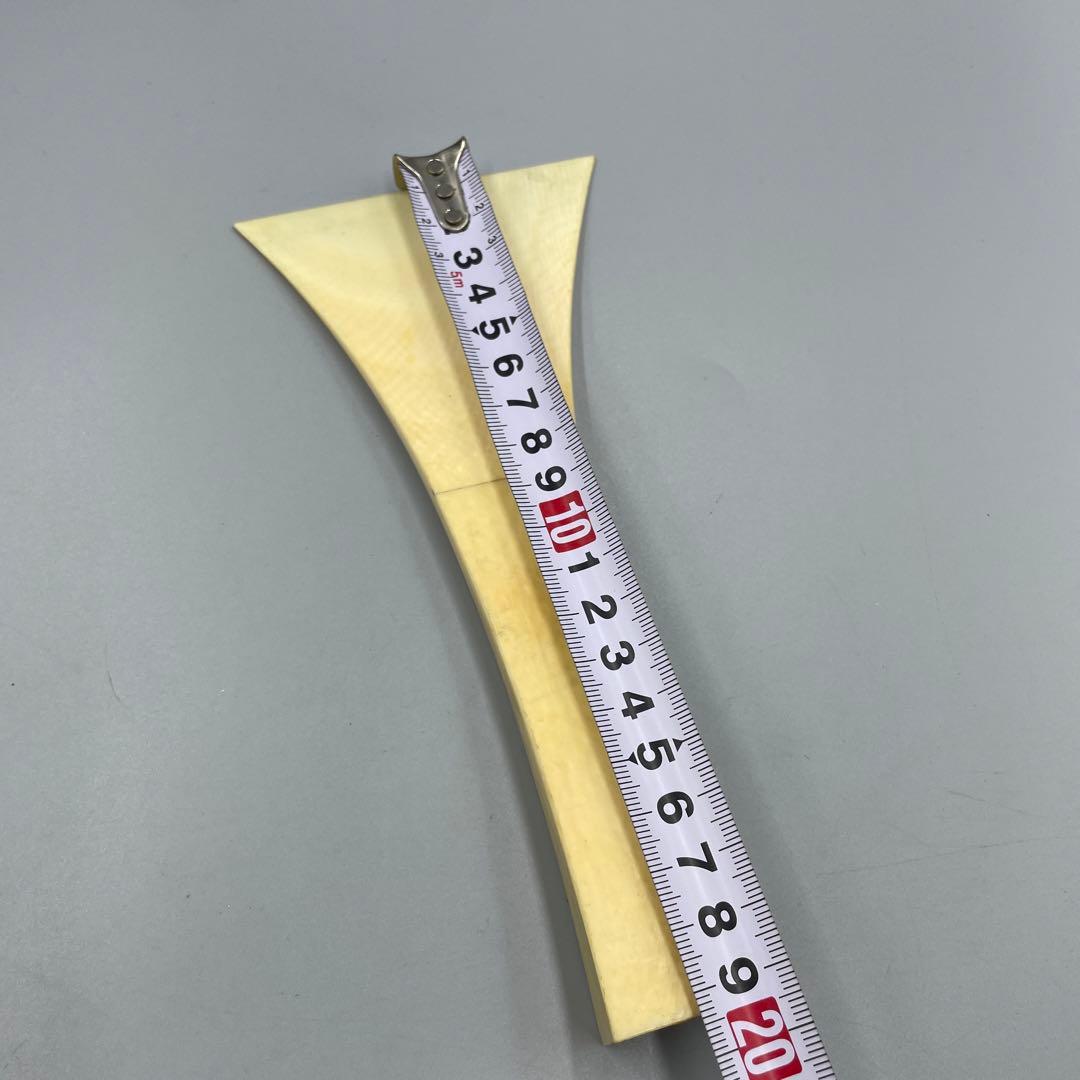 239ヴィンテージ 天然素材　三味線バチ　重さ約110g