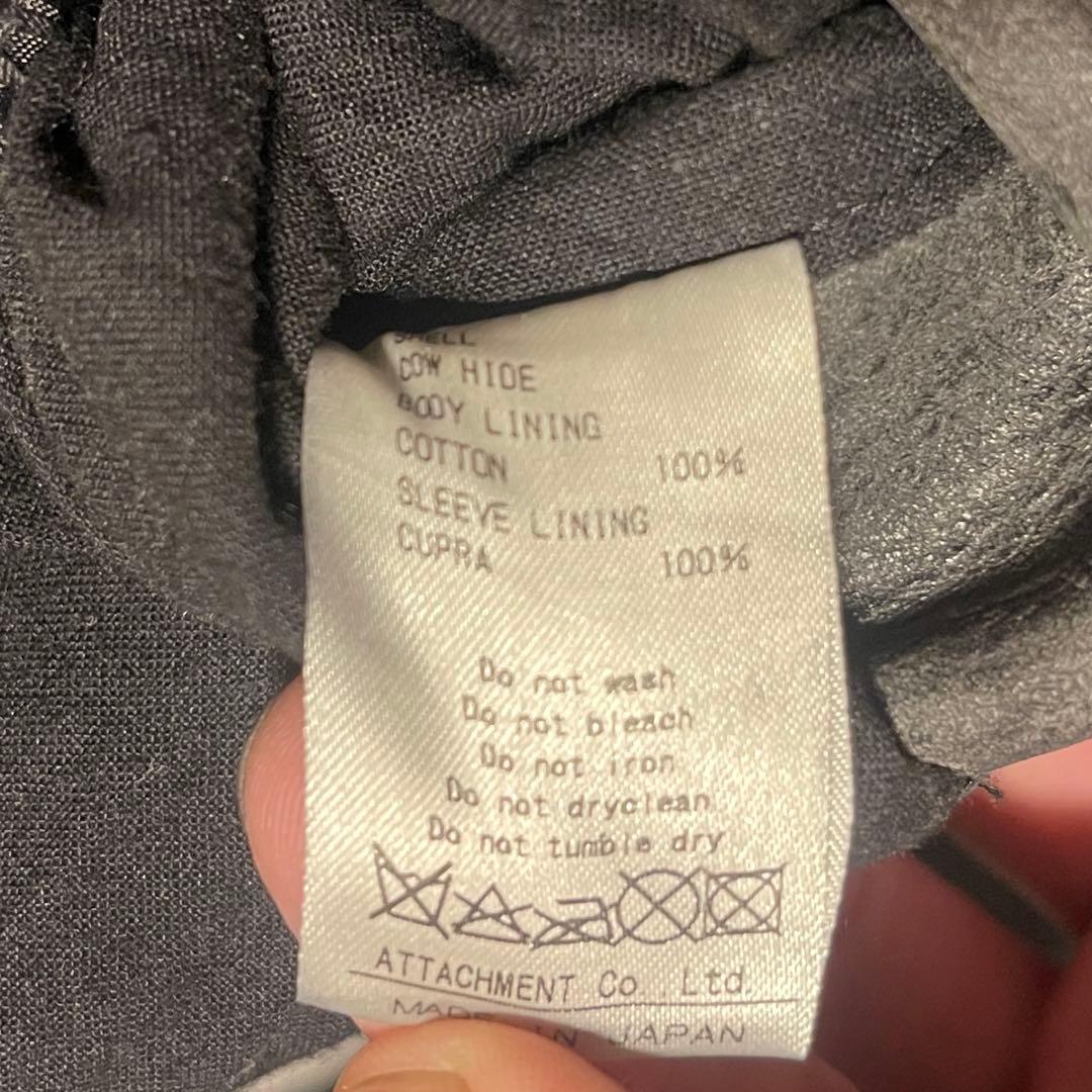 KAZUYUKI KUMAGAI ライダース レザー ジャケットカズユキクマガイ