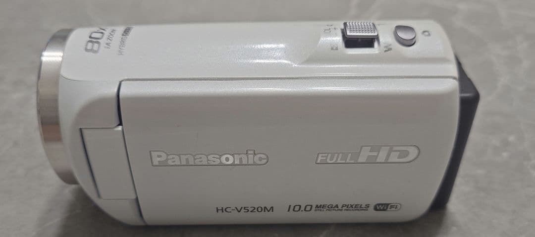 Panasonic デジタルハイジョンビデオカメラ HC-V520M ホワイト