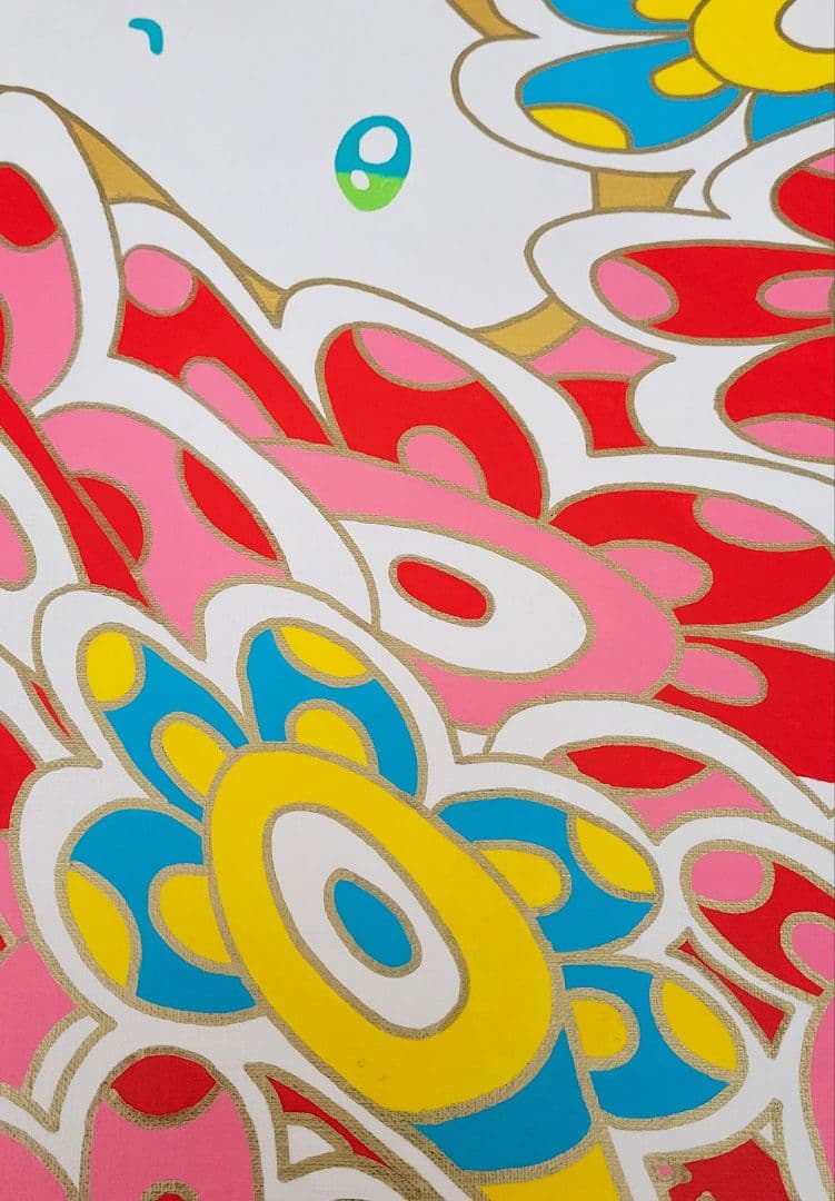 ★鈴木哲也★S20 現代アート 原画 絵画 ポップアート ★送料無料#146