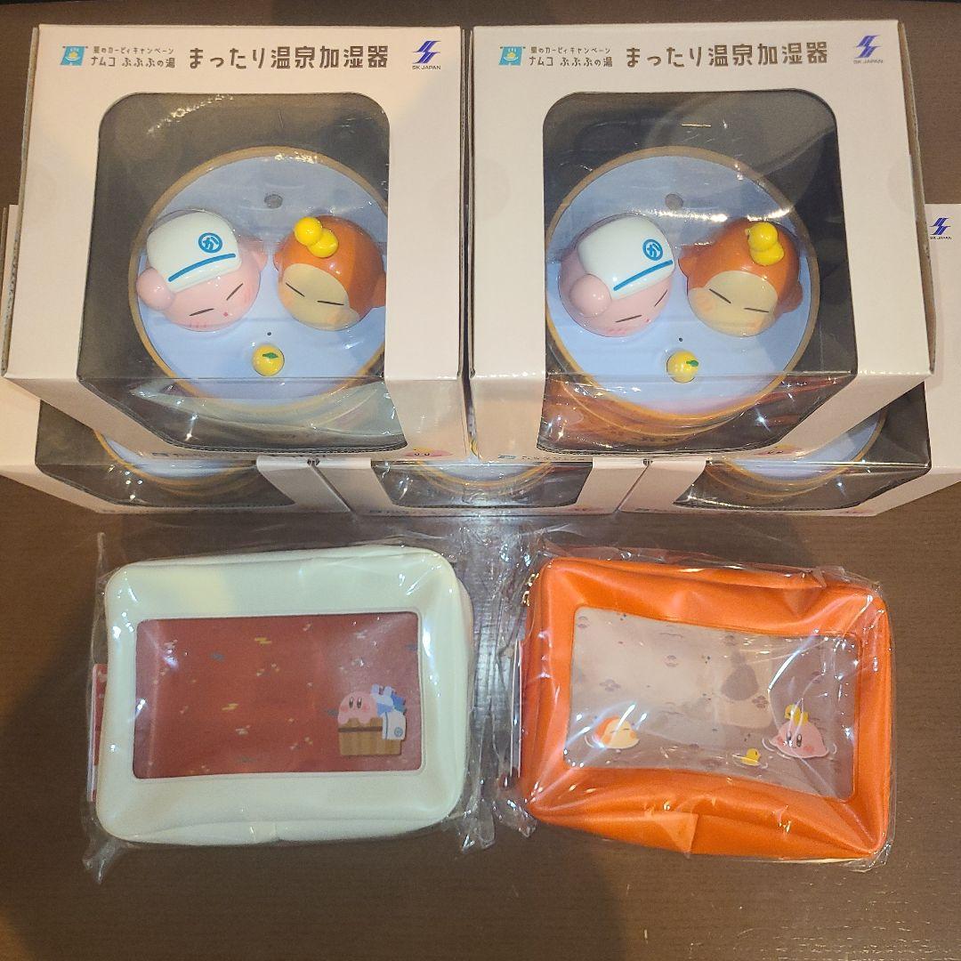 星のカービィ　ぷぷぷの湯　まったり温泉加湿器　ポーチセット