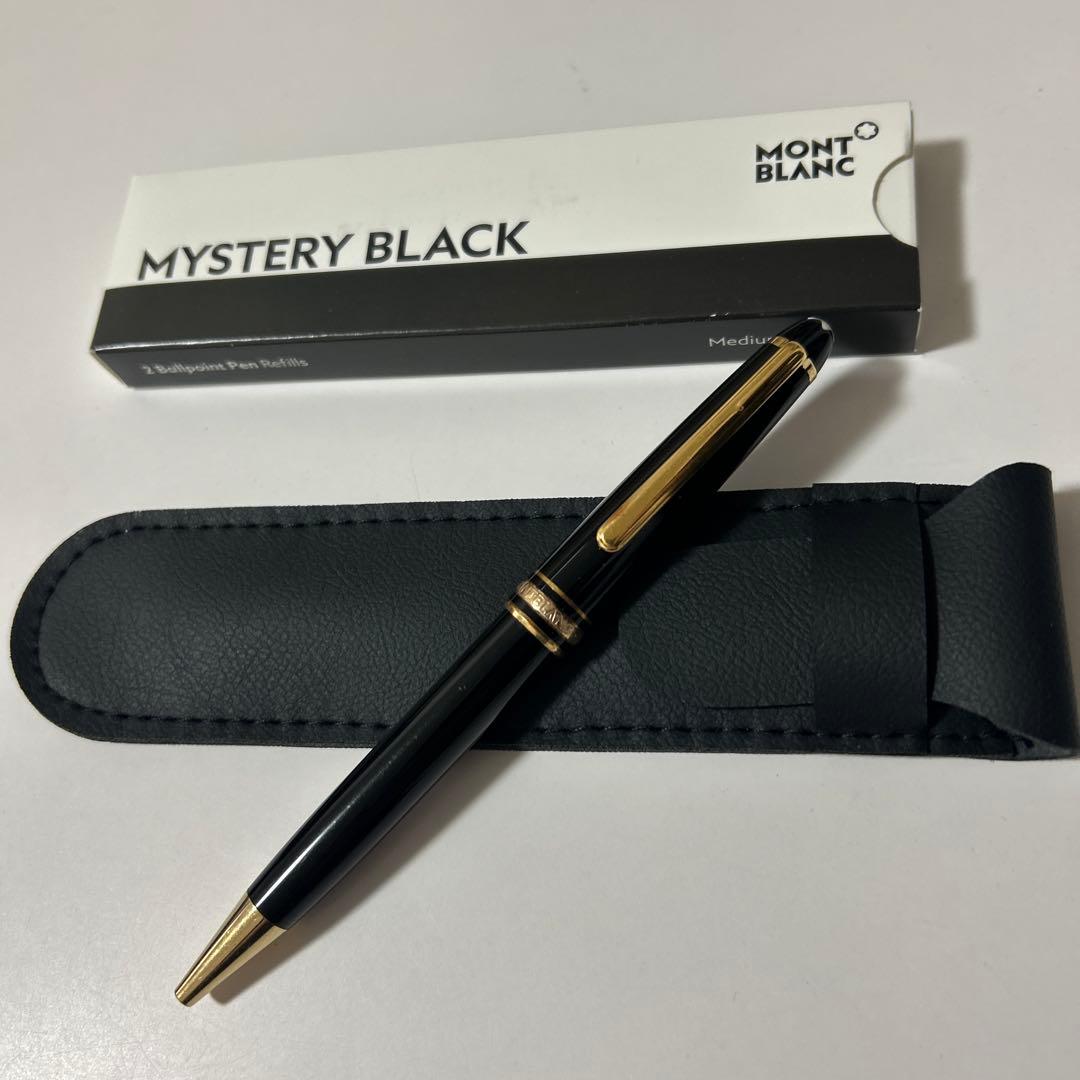 MONT BLANC モンブラン　MYSTERY BLACK ボールペン