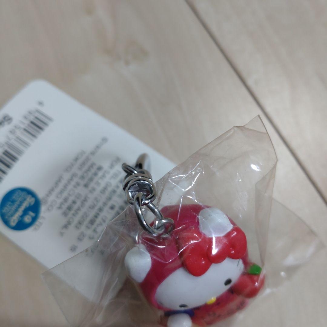 ご当地キティ みちのくキティ物語 キーホルダー りんご娘