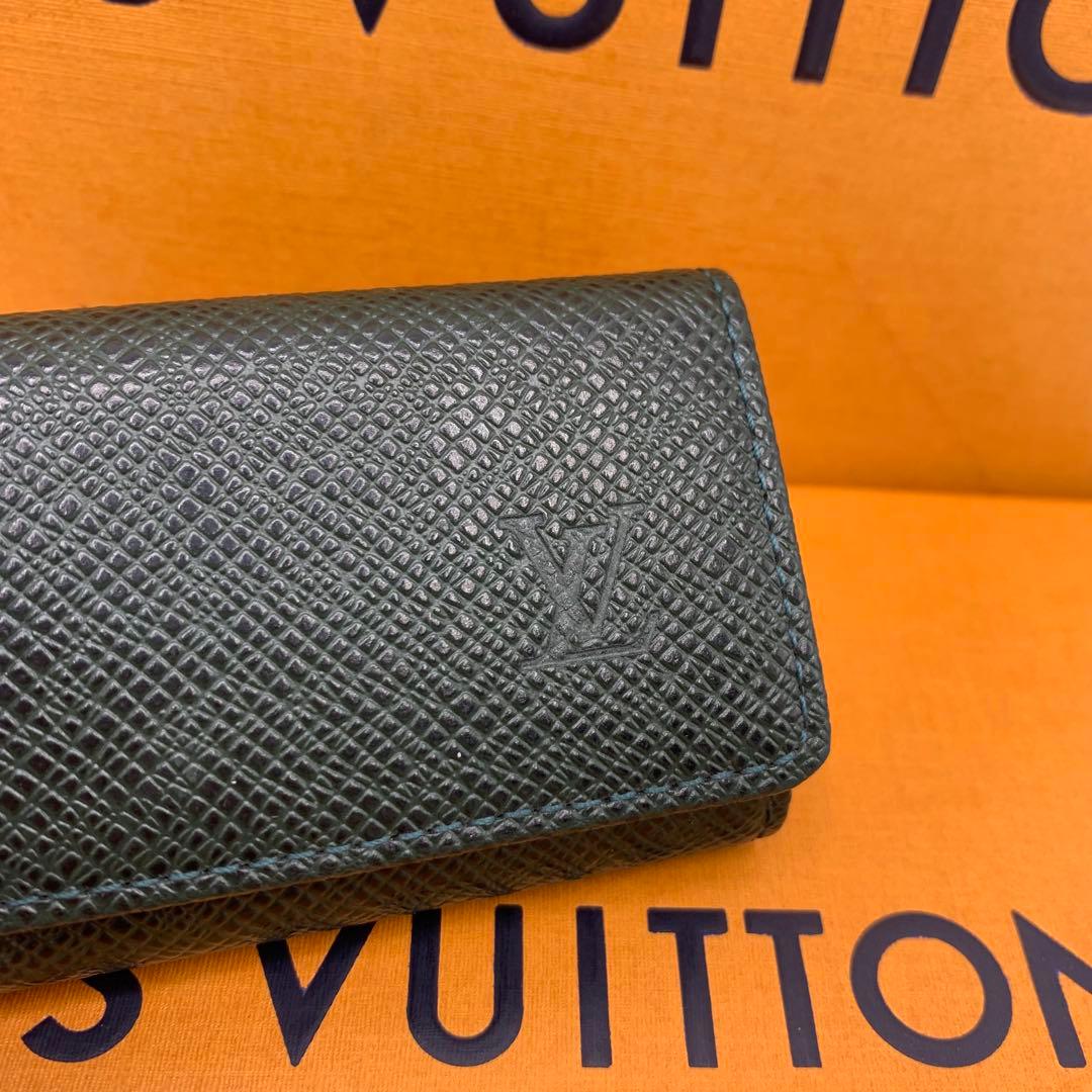 【新品同様】ルイヴィトン　キーケース　ミュルティクレ4 4連　タイガ