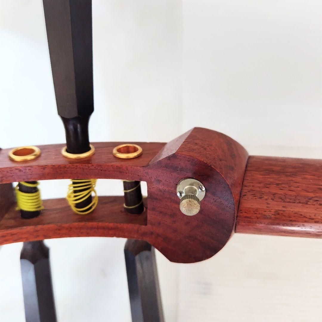 訳有り[破れ]三味線　花梨　民謡　長唄用　ハードケース付き