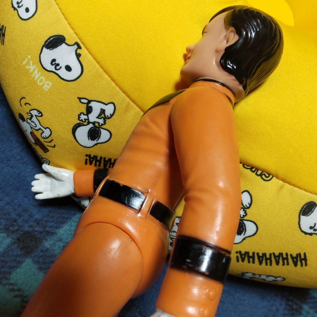 ブルマァク マット隊員 大サイズ 当時物 ソフビ 訳あり品