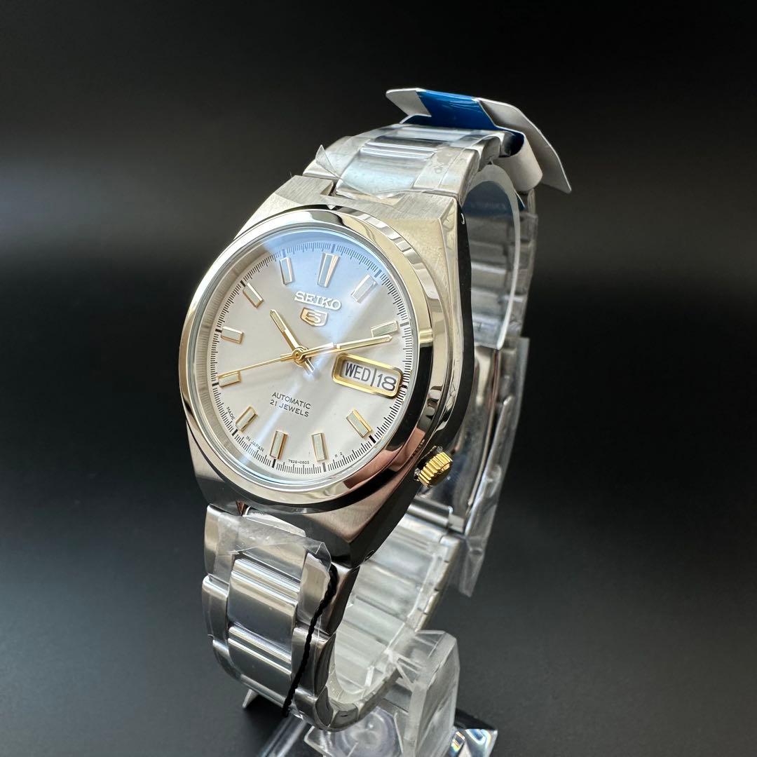 【未使用品】Seiko5 SNKC47J1 逆輸入モデル　7s26