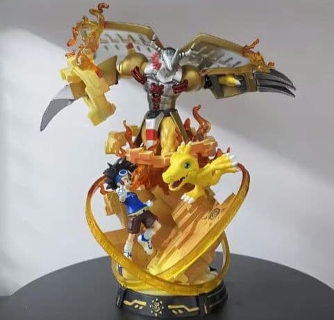 デジモン　アグモン　ウォーグレイモン　フィギュア