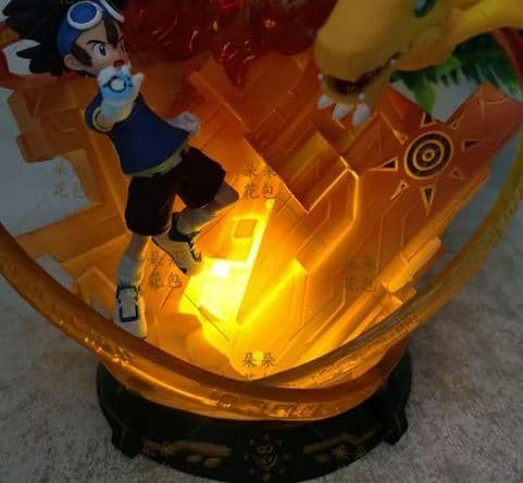 デジモン　アグモン　ウォーグレイモン　フィギュア