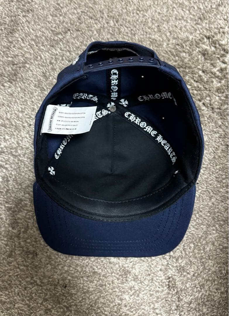 クロムハーツ ベースボール ネイビー 新品