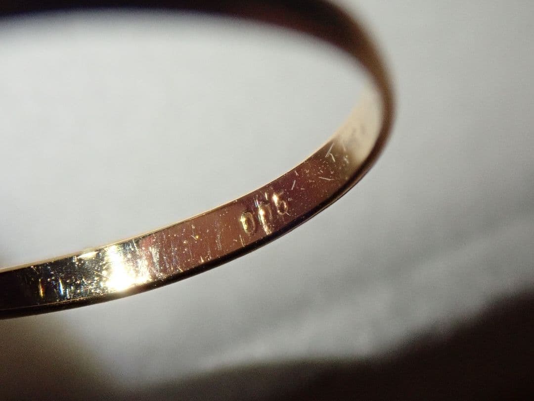 K18 天然エメラルド ダイヤモンド リング 12号