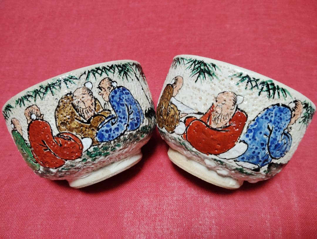 犬山焼　急須　湯呑み