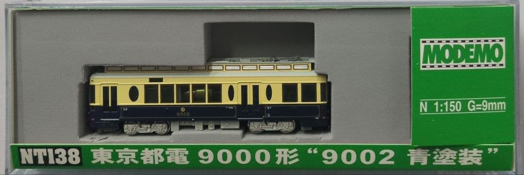 鉄道模型 東京都電 9000形 9002 青塗装