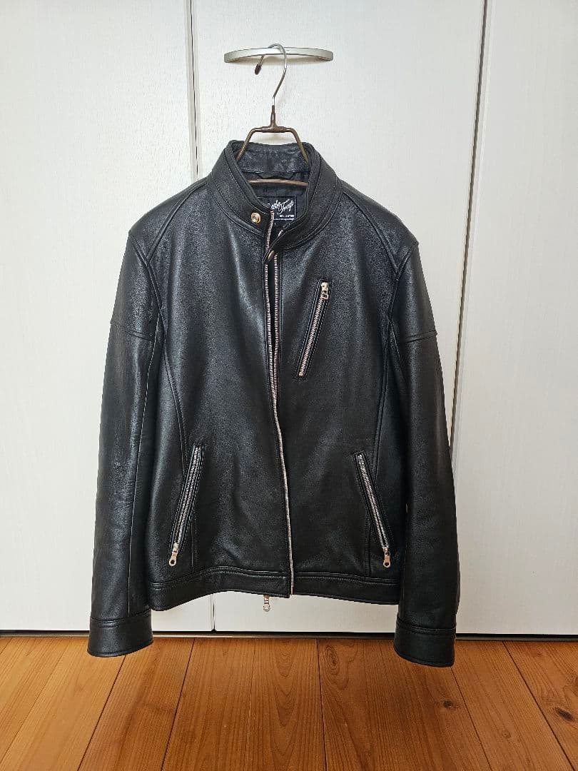 Rattle Trap シングルライダースレザージャケット 黒　Lサイズ　極美品