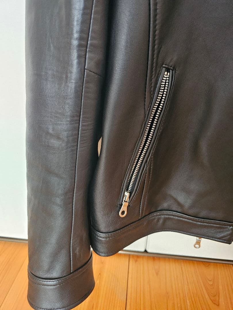 Rattle Trap シングルライダースレザージャケット 黒　Lサイズ　極美品