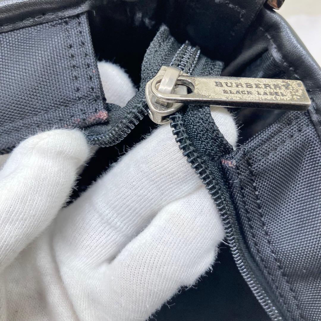 BURBERRY バーバリーブラックレーベルビジネスバッグショルダーブラック
