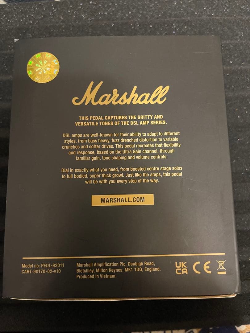 【値下げ】Marshall DSL PEDAL 正規品