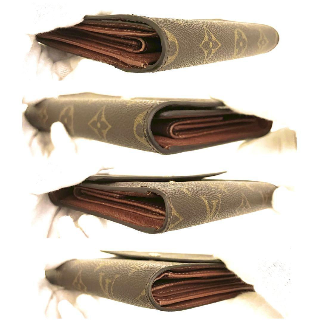 ⭕️パスケース付き⭕️ルイヴィトン　モノグラム　ポルトトレゾール【三つ折り財布】