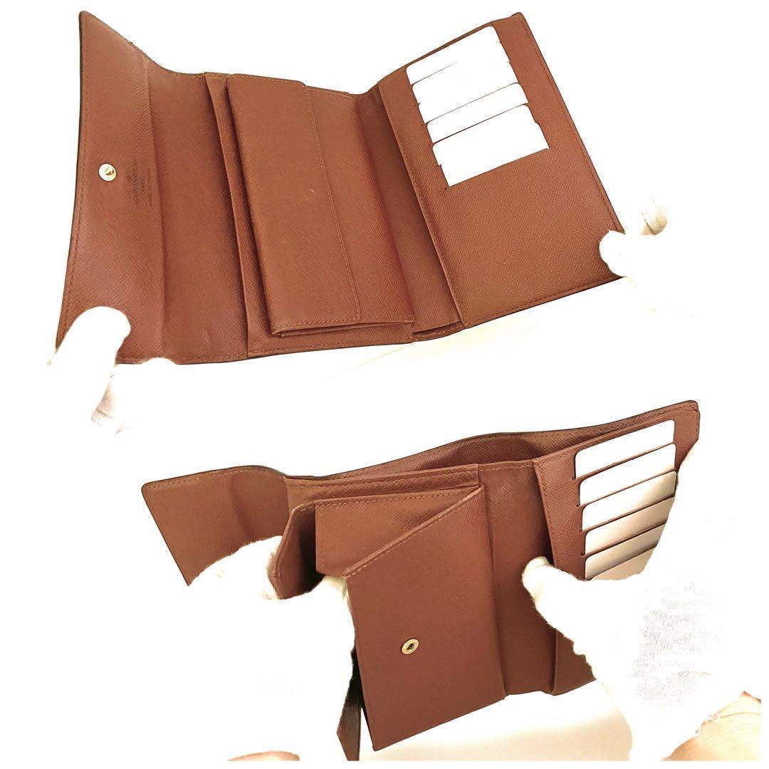 ⭕️パスケース付き⭕️ルイヴィトン　モノグラム　ポルトトレゾール【三つ折り財布】