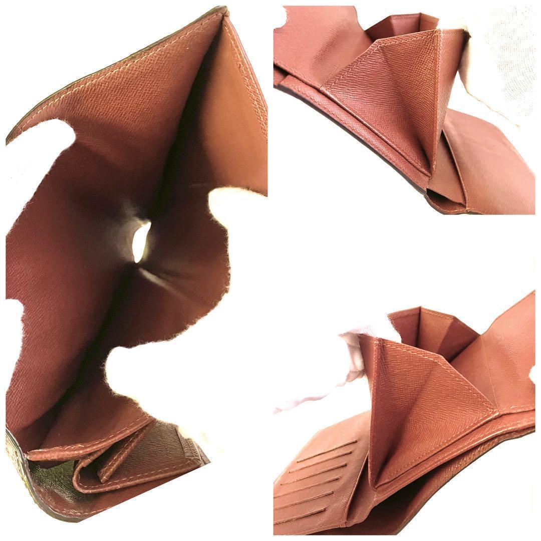 ⭕️パスケース付き⭕️ルイヴィトン　モノグラム　ポルトトレゾール【三つ折り財布】