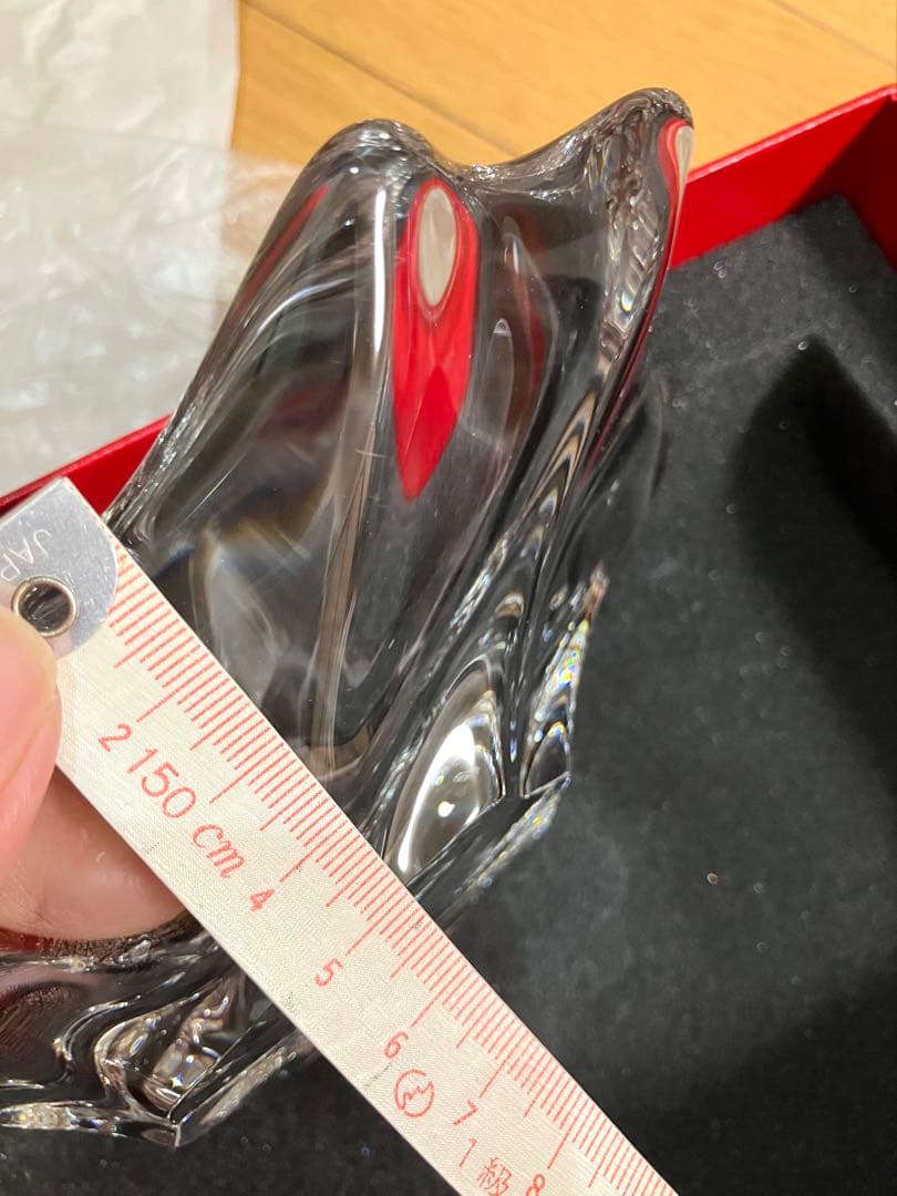 バカラ　灰皿　アクセサリートレイ　インテリア　小物入れ