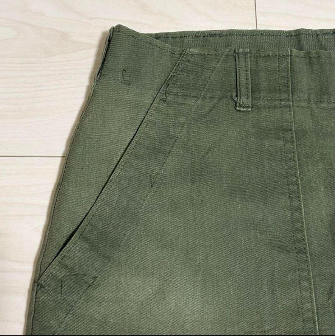 US ARMY 80s OG507 ベイカーパンツ W34×L29 オリーブ