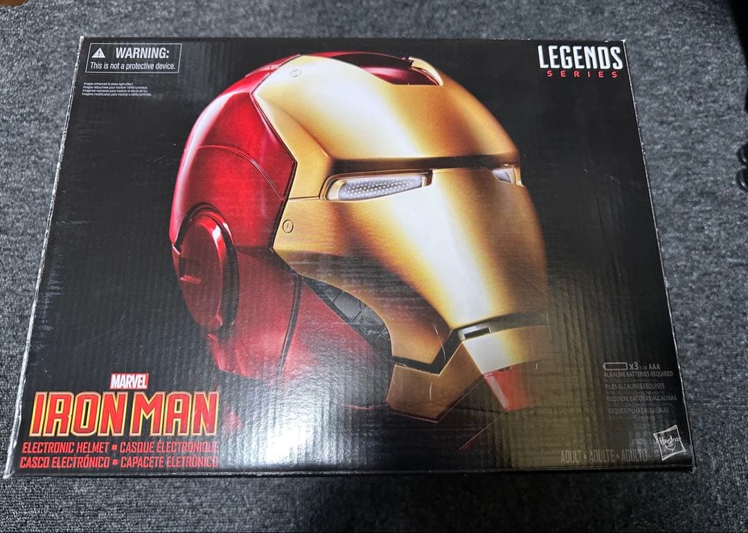 アイアンマン レジェンズ　ヘルメット　ハズブロ