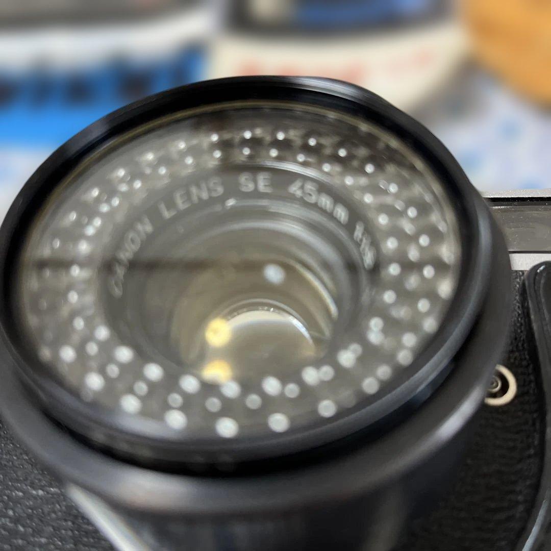 Canon CANONET カメラと三脚とストロボのセット