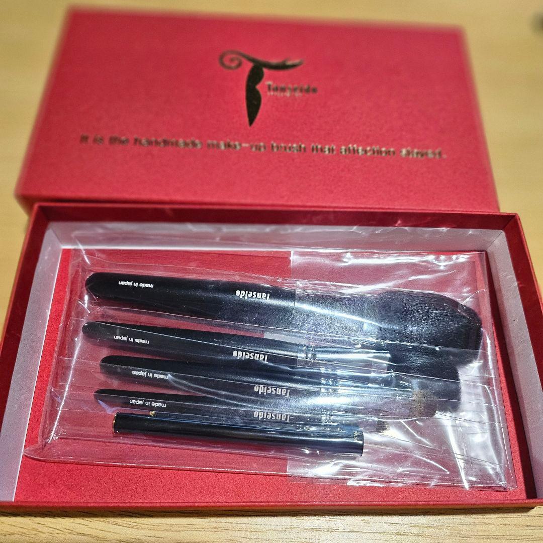 熊野筆　化粧筆5点セット 未使用品