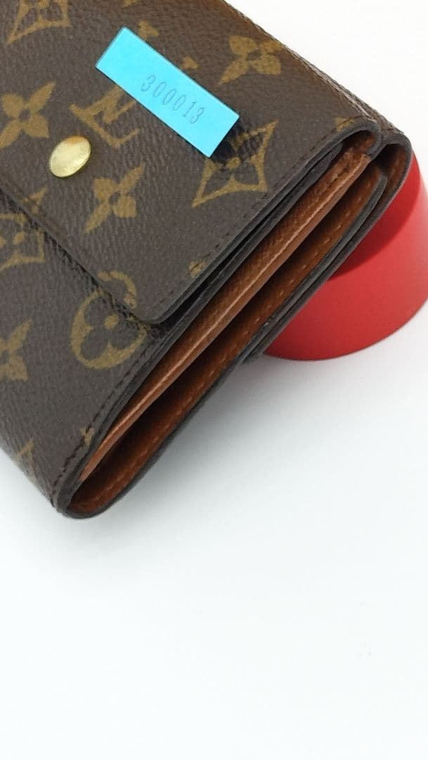 Louis Vuitton Wホック折り財布 ダークブラウンモノグラム