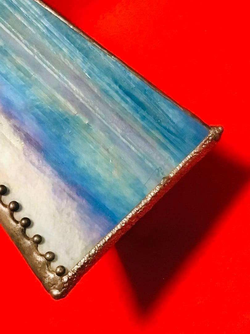 アメリカ人気作家一点物 万華鏡 ビンテージステンドグラス仕様 上級モデル 美品