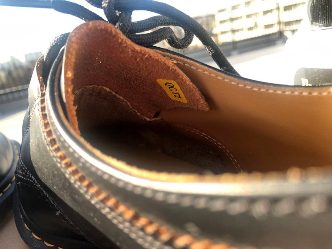 Dr.Martens ブラック ギリーシューズ 27cm