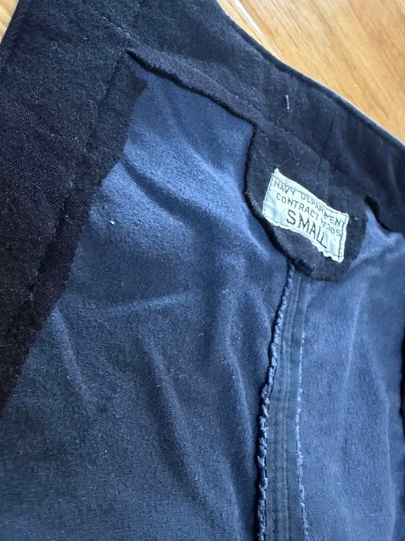 米軍 実物 最初期N-1 デッキパンツ ブルー