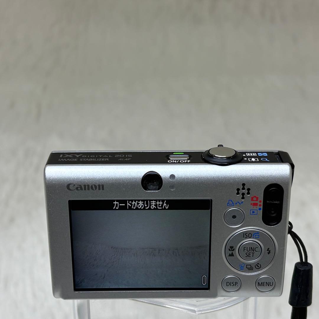 美品　Canon カメラ　IXY 20IS PC1271 充電器 コンデジ　可動