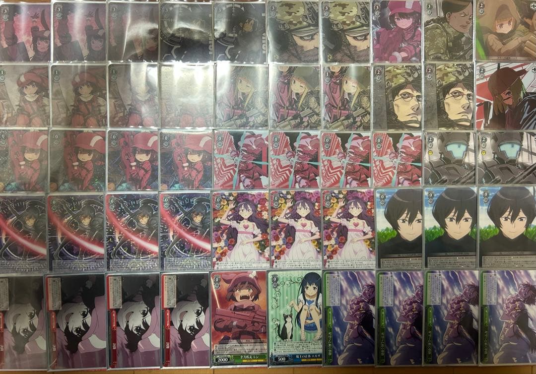 ヴァイス　ガンゲイル・オンラインVol.2 R以下4コン+ デッキパーツ付き