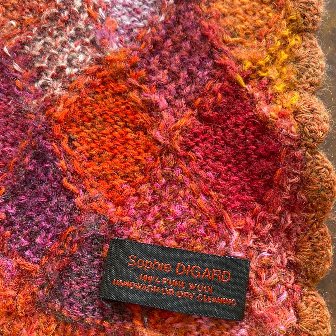 ソフィーディガール　マフラー　sophie digard ストール未使用