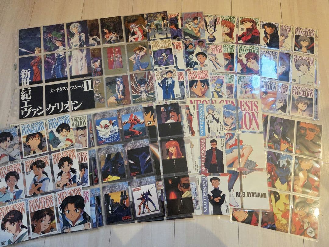 エヴァンゲリオンカードダスマスターズ2集コンプリート品172枚