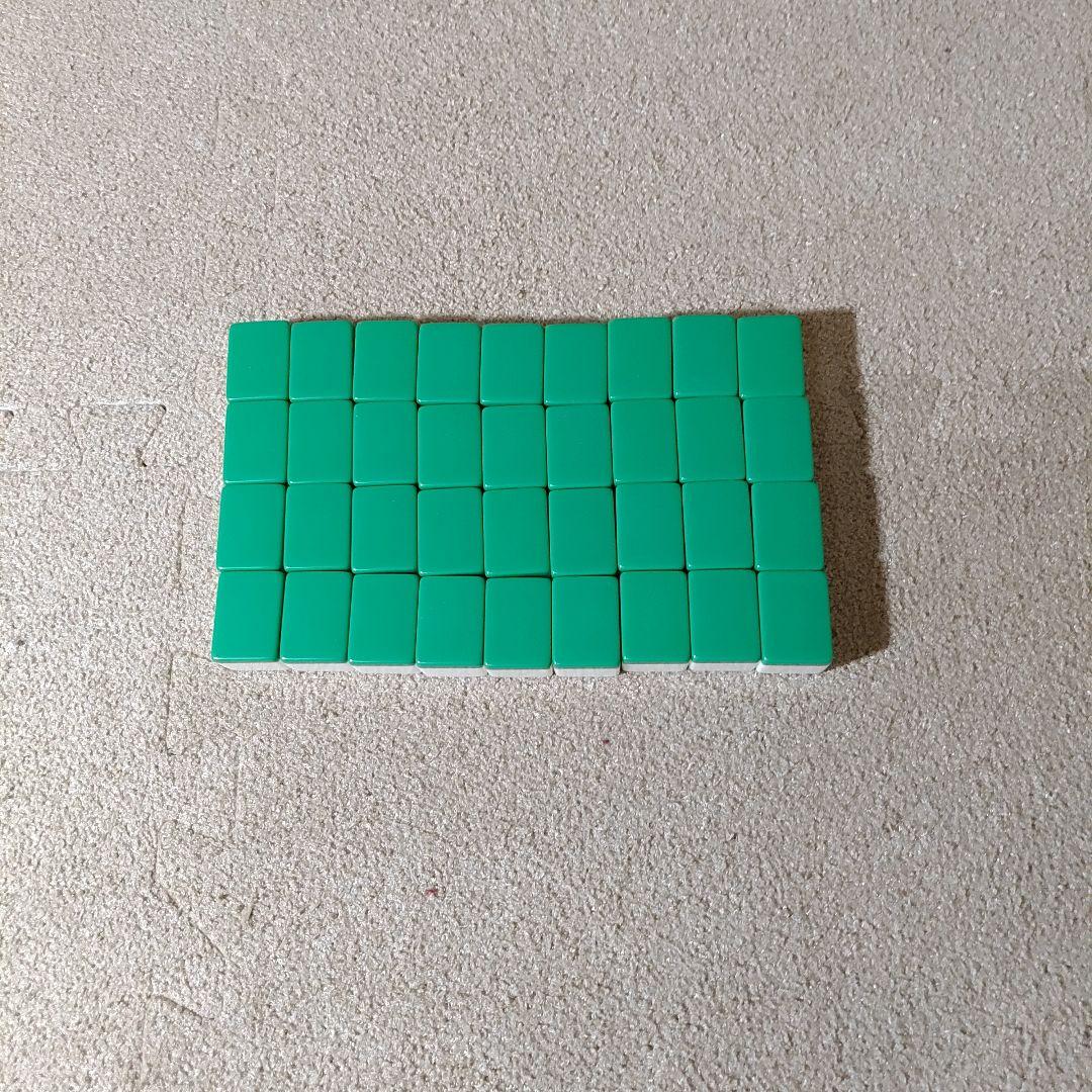 ミズノ丸一 金星 麻雀牌 背緑 三枚羽一索 貴重 麻雀牌 点棒 サイコロ