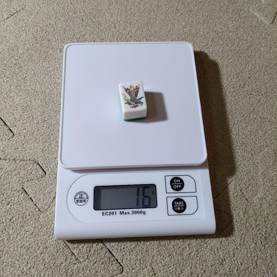 ミズノ丸一 金星 麻雀牌 背緑 三枚羽一索 貴重 麻雀牌 点棒 サイコロ